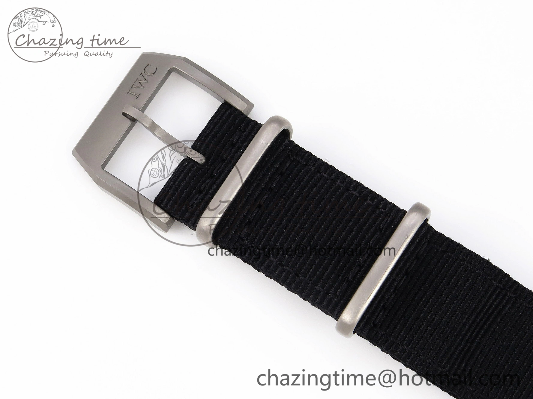 Pilot’s Watch Top Gun Black Ceramic IW326901 ZF 1:1 Best Edition on Black Nylon Strap A32111
