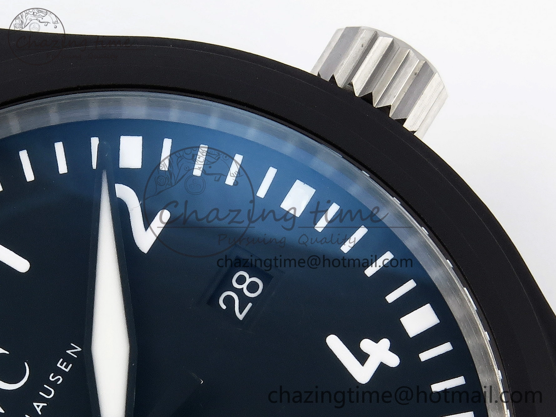 Pilot’s Watch Top Gun Black Ceramic IW326901 ZF 1:1 Best Edition on Black Nylon Strap A32111