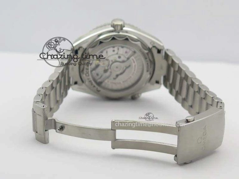Planet Ocean 2016 43.5mm SS Black Bezel BP 1:1 Best Edition Black Dial On SS Bracelet A8900