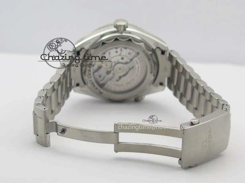 Planet Ocean 2016 43.5mm SS Black Bezel BP 1:1 Best Edition Black Dial On SS Bracelet A8900