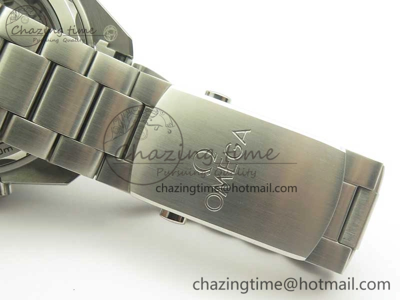 Planet Ocean 2016 43.5mm SS Blue Bezel OM 1:1 Best Edition Blue Dial on SS Bracelet A8900 V2