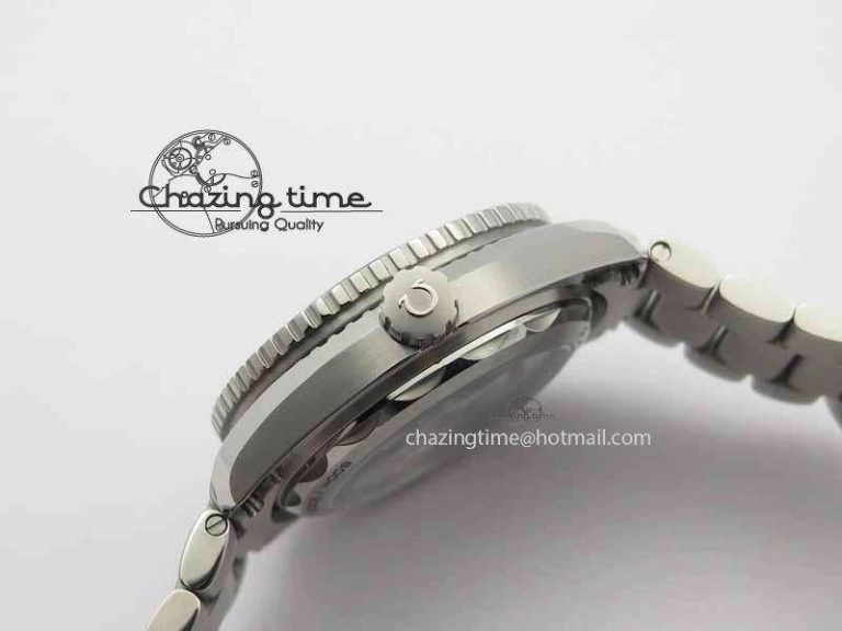 Planet Ocean 2016 43.5mm SS OM 1:1 Best Edition Black Dial On SS Bracelet A8900