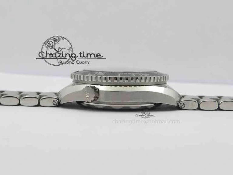 Planet Ocean 2016 43.5mm SS OM 1:1 Best Edition Black Dial On SS Bracelet A8900
