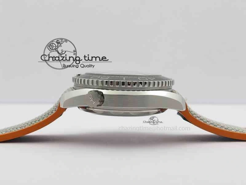 Planet Ocean 2016 43.5mm SS OM 1:1 Best Edition Gray Dial On Nylon Strap A8900