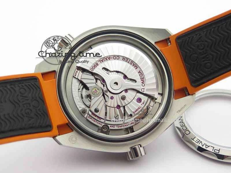 Planet Ocean 2016 43.5mm SS OM 1:1 Best Edition Gray Dial On Nylon Strap A8900