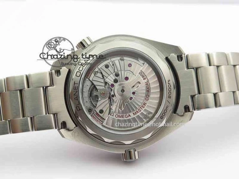 Planet Ocean 2016 43.5mm SS OM 1:1 Best Edition Gray Dial On SS Bracelet A8900