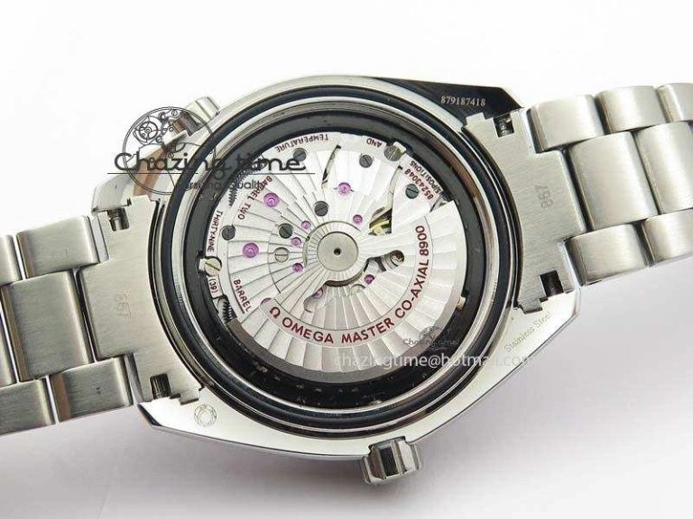 Planet Ocean 2016 43.5mm SS Orange Bezel BP 1:1 Best Edition Black Dial On SS Bracelet A8900