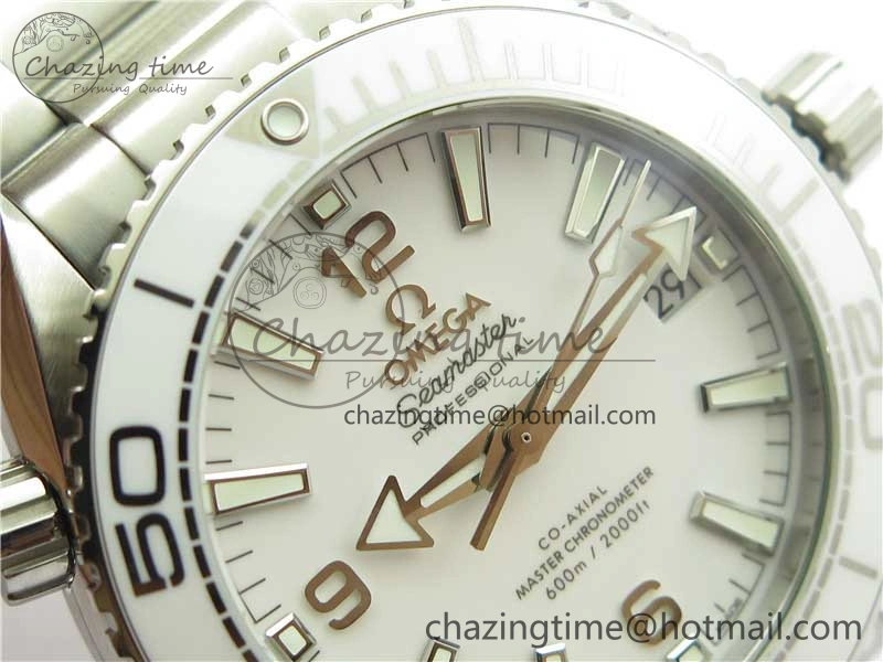 Planet Ocean 39.5mm Olympic Games SS VSF 1:1 Best Edition White Dial on SS Bracelet A8800
