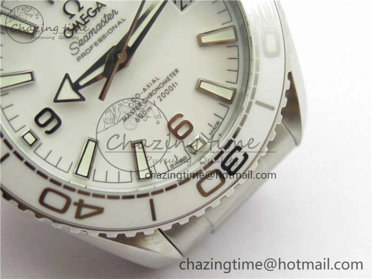 Planet Ocean 39.5mm Olympic Games SS VSF 1:1 Best Edition White Dial on SS Bracelet A8800