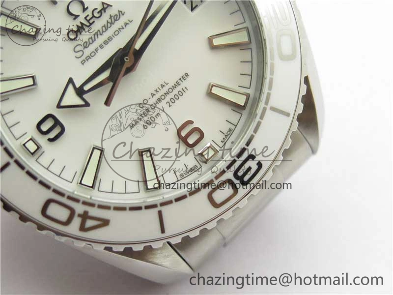 Planet Ocean 39.5mm Olympic Games SS VSF 1:1 Best Edition White Dial on SS Bracelet A8800