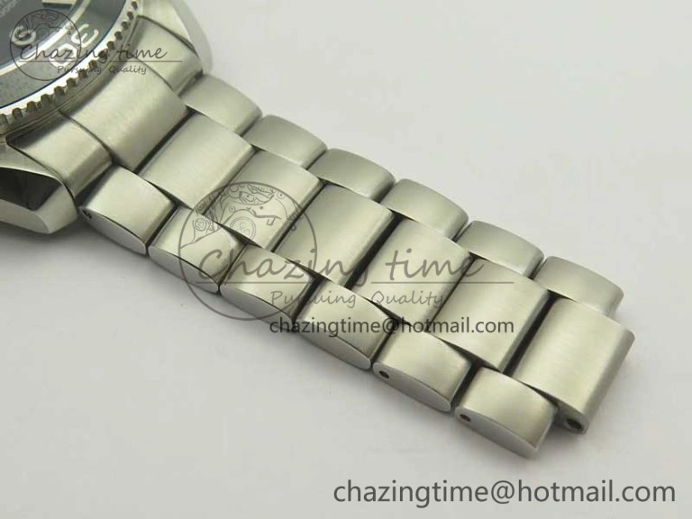 Planet Ocean 42mm LiquidMetal Noob 1:1 Best Edition On SS Bracelet A2892 V6 ( Free Nylon Strap )
