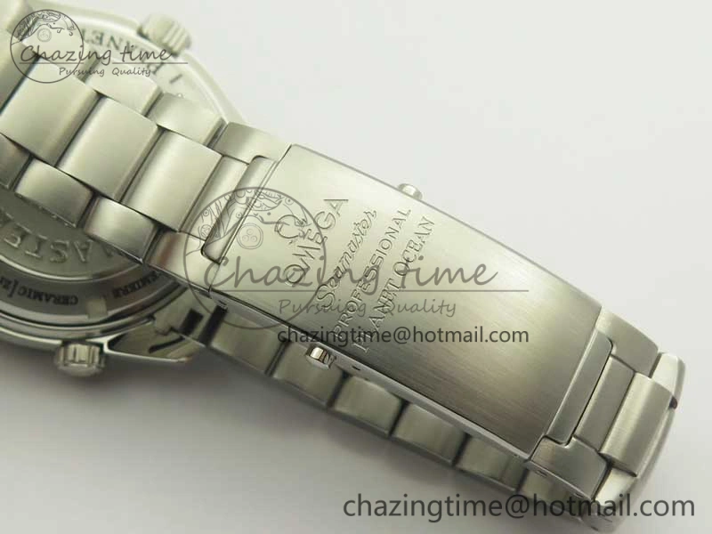 Planet Ocean 42mm LiquidMetal Noob 1:1 Best Edition On SS Bracelet A2892 V6 ( Free Nylon Strap )