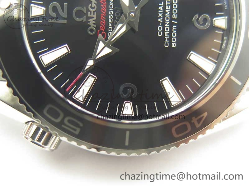 Planet Ocean 42mm LiquidMetal Noob 1:1 Best Edition On SS Bracelet A2892 V6 ( Free Nylon Strap )