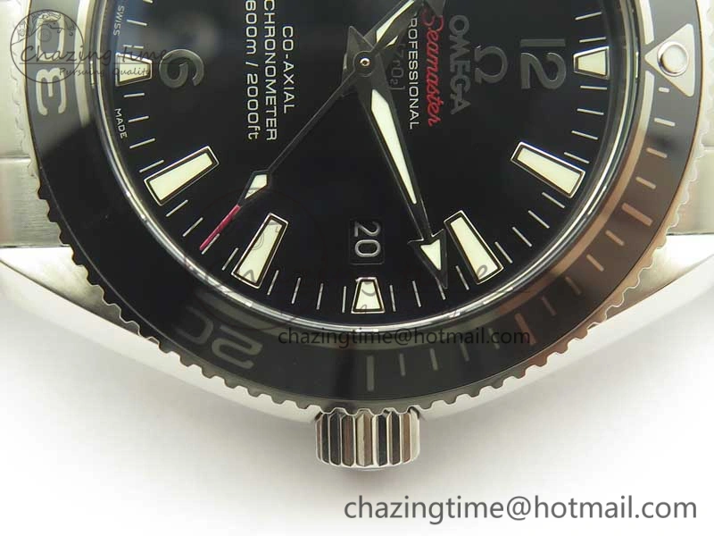 Planet Ocean 42mm LiquidMetal Noob 1:1 Best Edition On SS Bracelet A2892 V6 ( Free Nylon Strap )