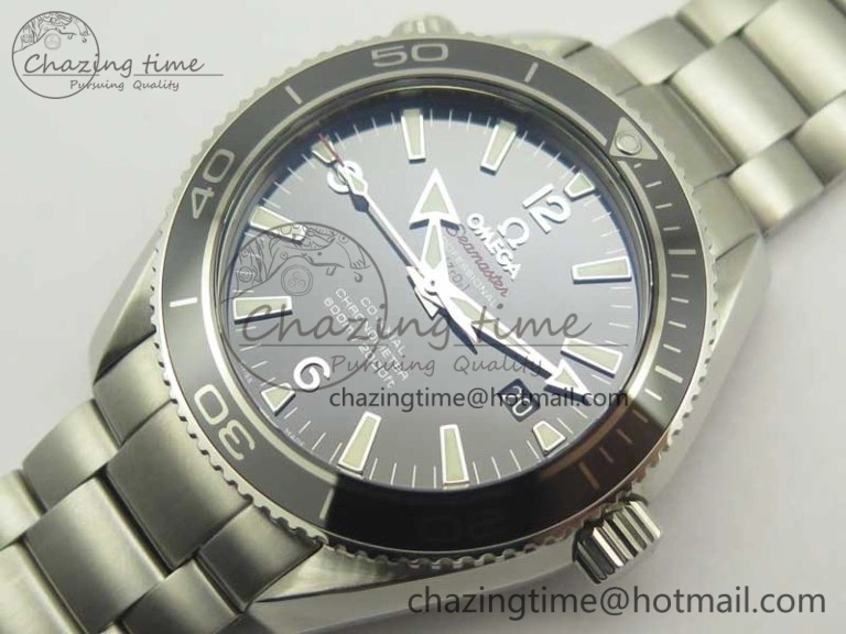 Planet Ocean 42mm LiquidMetal Noob 1:1 Best Edition On SS Bracelet A2892 V6 ( Free Nylon Strap )