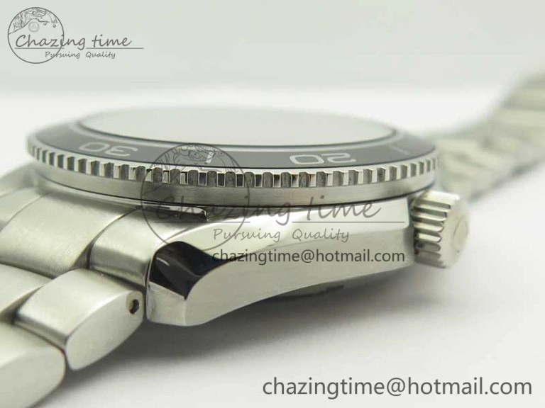 Planet Ocean 42mm LiquidMetal Noob 1:1 Best Edition On SS Bracelet A2892 V6 ( Free Nylon Strap )