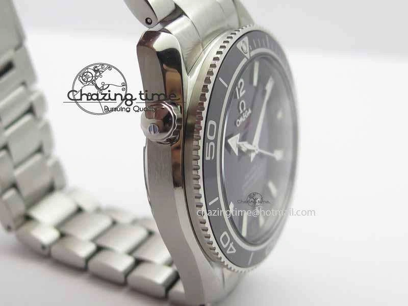 Planet Ocean 42mm LiquidMetal Noob 1:1 Best Edition On SS Bracelet V4 ( Free Strap )