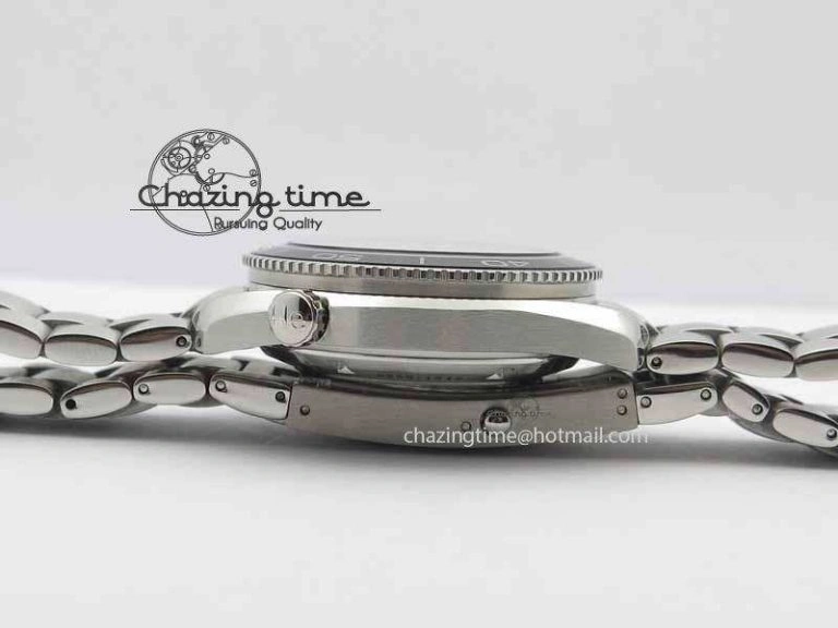 Planet Ocean 42mm LiquidMetal Noob 1:1 Best Edition On SS Bracelet V4 ( Free Strap )