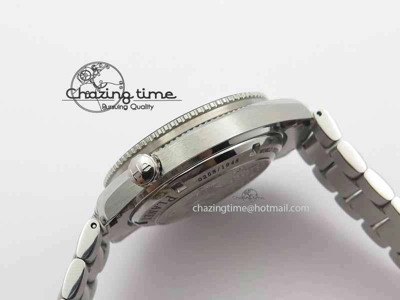 Planet Ocean 42mm LiquidMetal Noob 1:1 Best Edition On SS Bracelet V4 ( Free Strap )