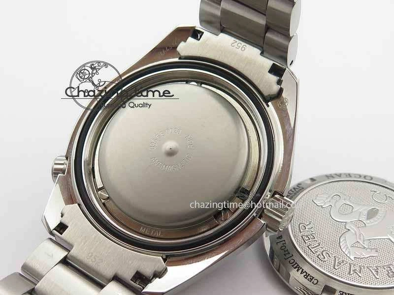 Planet Ocean 42mm LiquidMetal Noob 1:1 Best Edition On SS Bracelet V4 ( Free Strap )