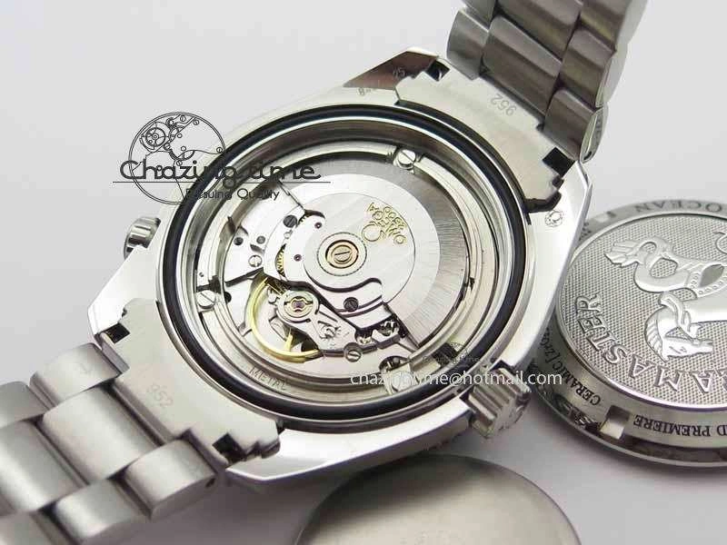 Planet Ocean 42mm LiquidMetal Noob 1:1 Best Edition On SS Bracelet V4 ( Free Strap )
