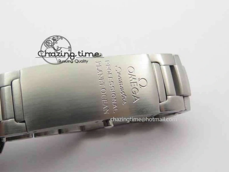 Planet Ocean 42mm LiquidMetal Noob 1:1 Best Edition On SS Bracelet V4 ( Free Strap )