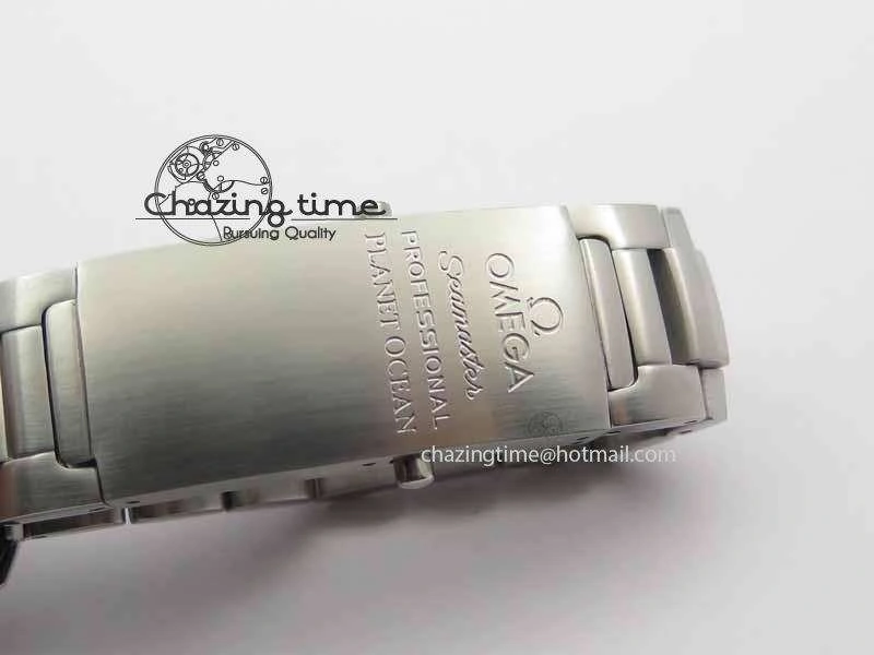Planet Ocean 42mm LiquidMetal Noob 1:1 Best Edition On SS Bracelet V4 ( Free Strap )
