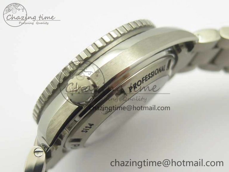Planet Ocean 42mm Titanium BP Maker 1:1 Best Edition Blue Dial on Ti Bracelet A8500