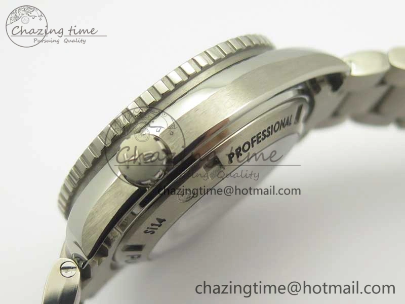 Planet Ocean 42mm Titanium BP Maker 1:1 Best Edition Blue Dial on Ti Bracelet A8500