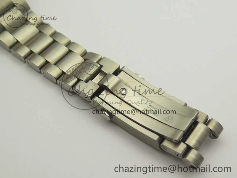 Planet Ocean 42mm Titanium BP Maker 1:1 Best Edition Blue Dial on Ti Bracelet A8500