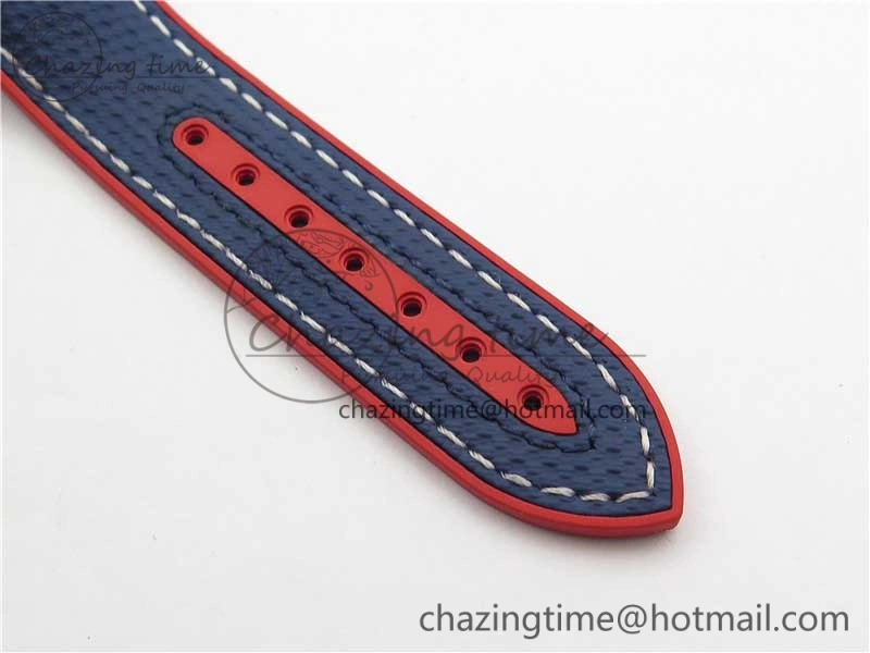 Planet Ocean 43.5mm America’s Cup VSF Best Edition White Dial On Blue Gummy Strap A8900