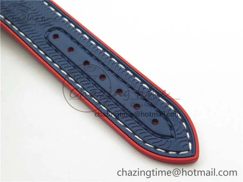 Planet Ocean 43.5mm America’s Cup VSF Best Edition White Dial On Blue Gummy Strap A8900