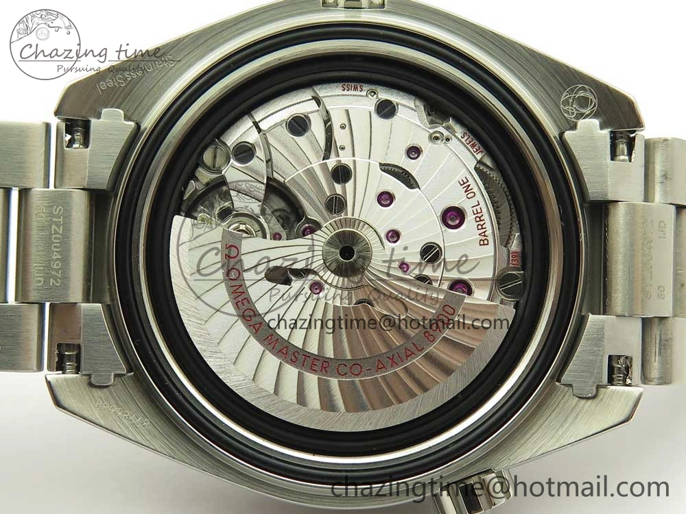 Planet Ocean 43.5mm SS VSF 1:1 Best Edition Black Ceramic Bezel and Dial on SS Bracelet A8900 Super Clone