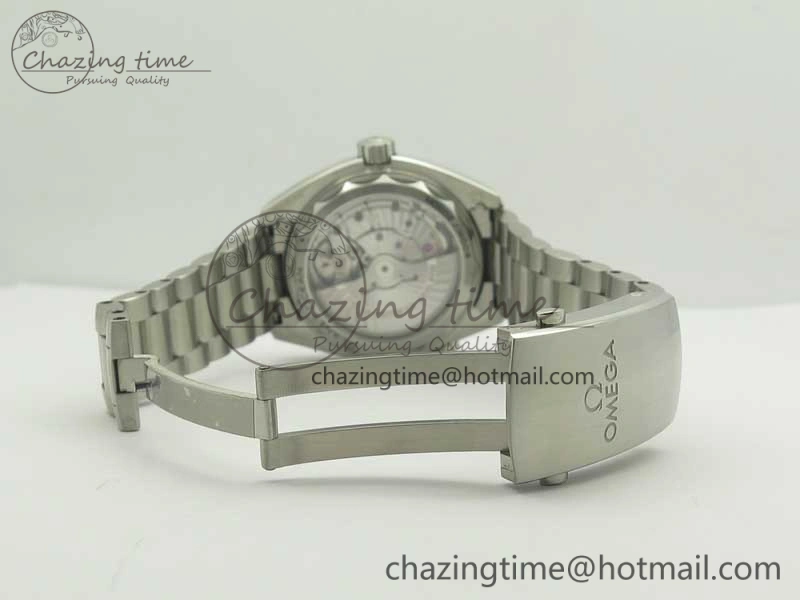 Planet Ocean 43.5mm SS VSF 1:1 Best Edition Black Orange Bezel Black Dial on SS Bracelet A8900 Super Clone