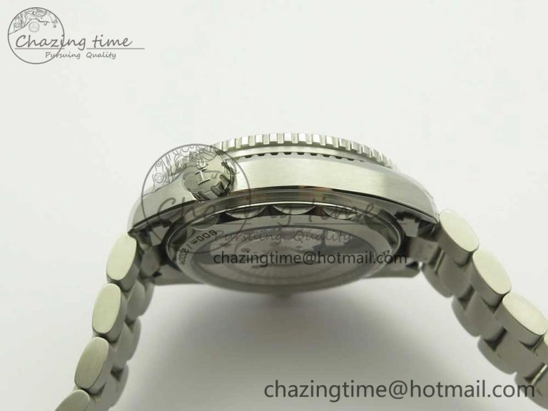 Planet Ocean 43.5mm SS VSF 1:1 Best Edition Blue Ceramic Bezel and Dial on SS Bracelet A8900 Super Clone
