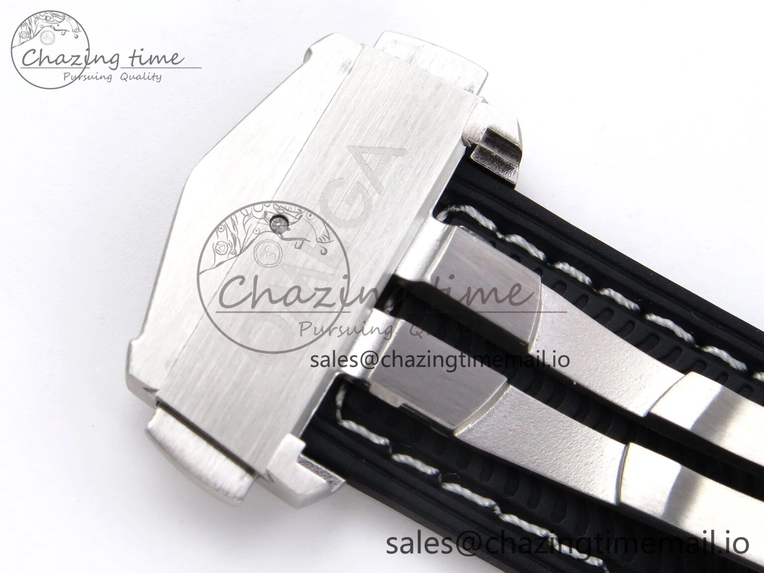 Planet Ocean 43.5mm SS VSF 1:1 Best Edition Gray Bezel Gray Dial on Black Rubber Strap A8900 Super Clone