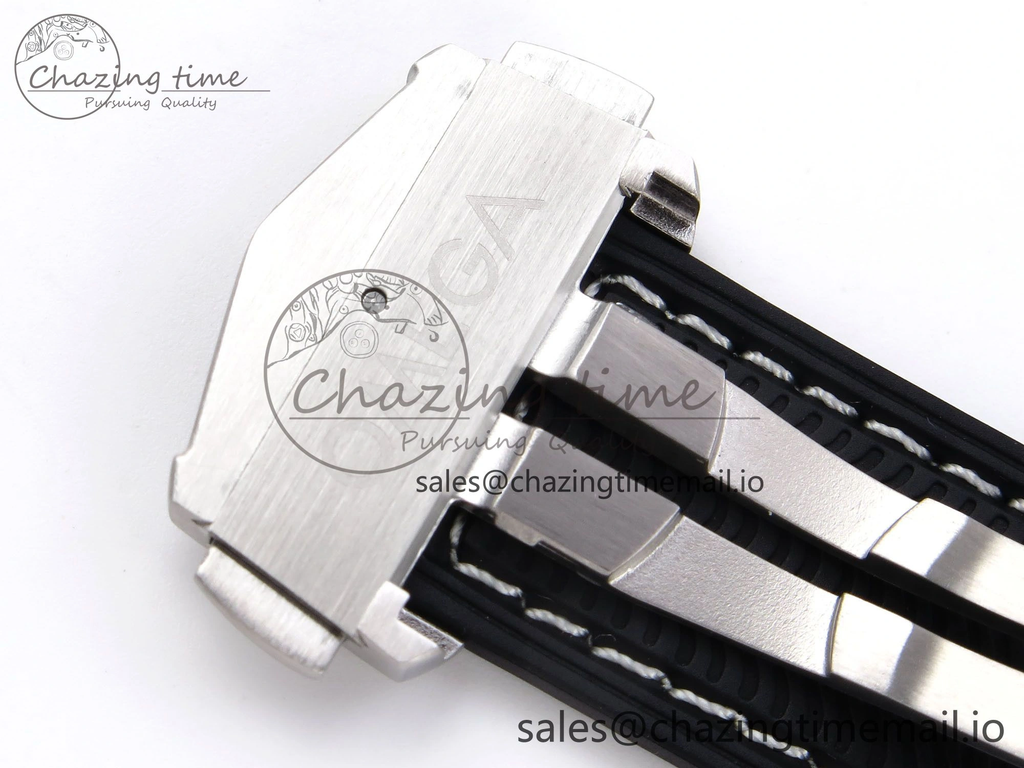 Planet Ocean 43.5mm SS VSF 1:1 Best Edition Gray Bezel Gray Dial on Black Rubber Strap A8900 Super Clone