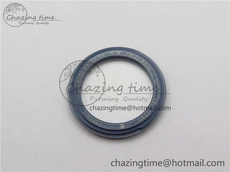 Planet Ocean 45.5mm Big Blue Real Ceramic VSF 1:1 Best Edition on Blue Rubber Strap A8906 Super Clone