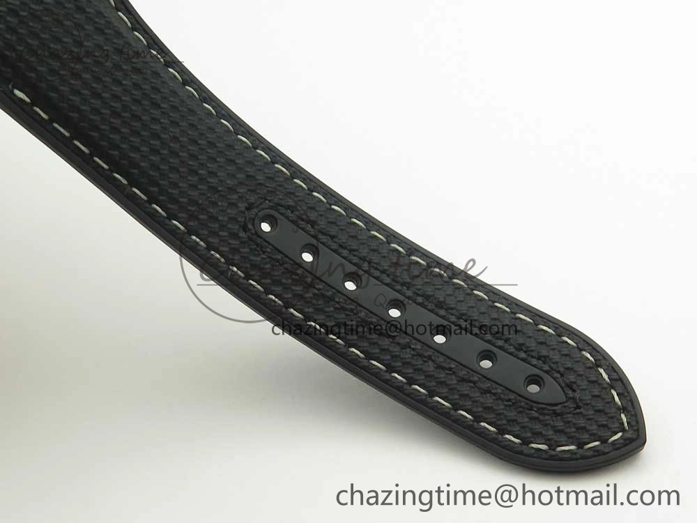 Planet Ocean 45.5mm Deep Black Real Ceramic VSF 1:1 Best Edition on Black Nylon Strap A8906 Super Clone