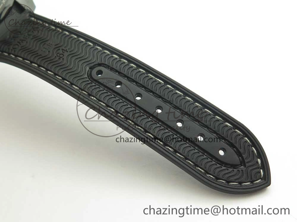 Planet Ocean 45.5mm Deep Black Real Ceramic VSF 1:1 Best Edition on Black Nylon Strap A8906 Super Clone