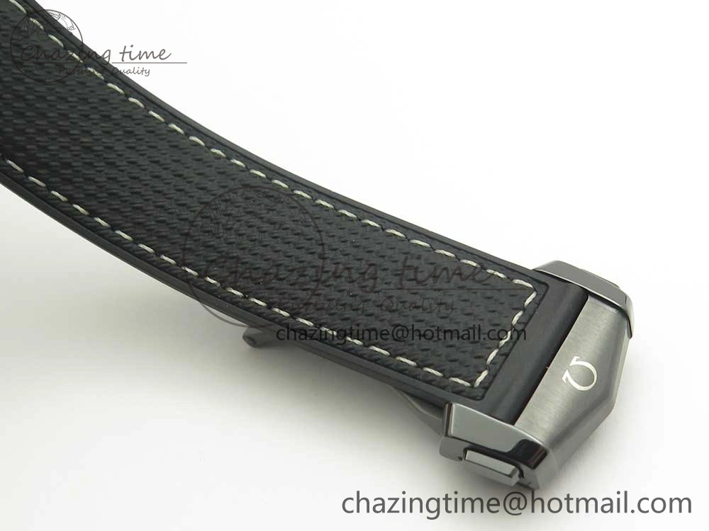 Planet Ocean 45.5mm Deep Black Real Ceramic VSF 1:1 Best Edition on Black Nylon Strap A8906 Super Clone