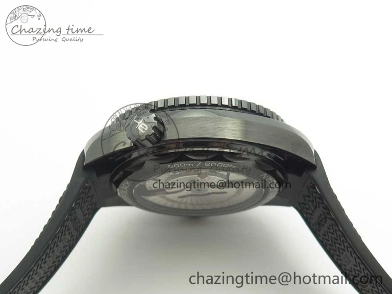Planet Ocean 45.5mm Deep Black Real Ceramic VSF 1:1 Best Edition on Black Nylon Strap A8906 Super Clone