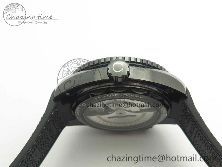 Planet Ocean 45.5mm Deep Black Real Ceramic VSF 1:1 Best Edition on Black Nylon Strap A8906 Super Clone