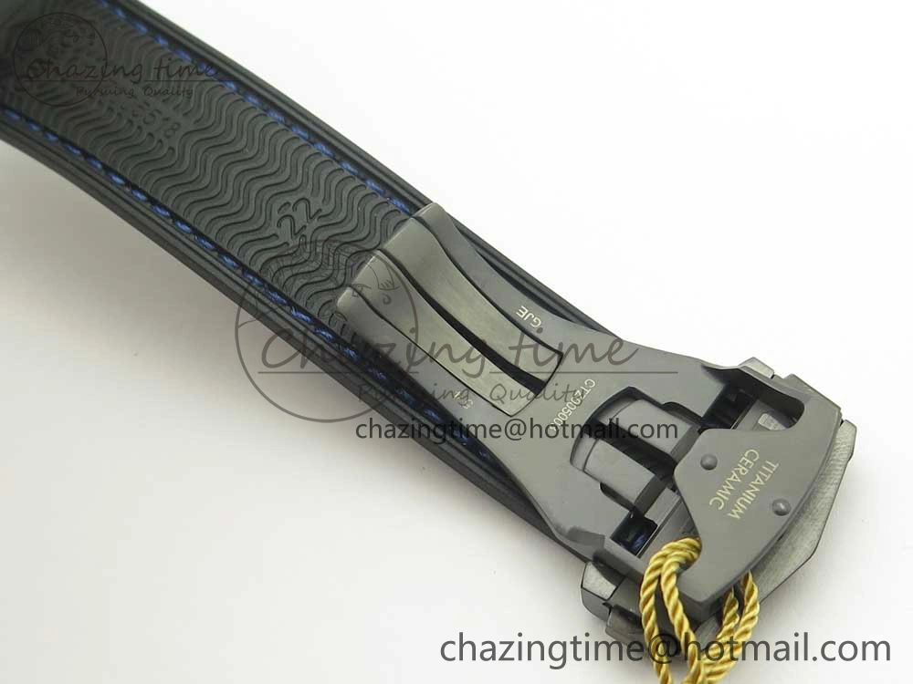 Planet Ocean 45.5mm Deep Black blue Real Ceramic VSF 1:1 Best Edition on Black Nylon Strap A8906 Super Clone