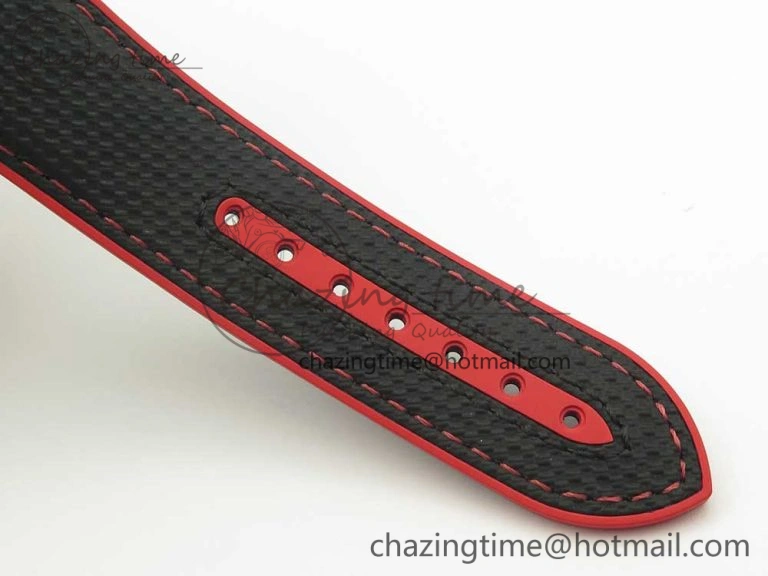 Planet Ocean 45.5mm Deep Black red Real Ceramic VSF 1:1 Best Edition on Black Nylon Strap A8906 Super Clone