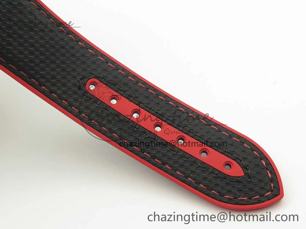 Planet Ocean 45.5mm Deep Black red Real Ceramic VSF 1:1 Best Edition on Black Nylon Strap A8906 Super Clone