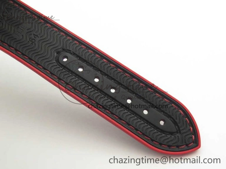Planet Ocean 45.5mm Deep Black red Real Ceramic VSF 1:1 Best Edition on Black Nylon Strap A8906 Super Clone