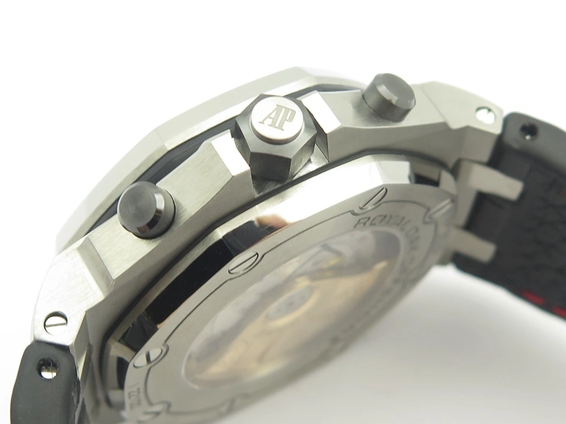 Planet Ocean 45mm GMT DLC JHF Best Edition Black Dial On Rubber Strap A8906
