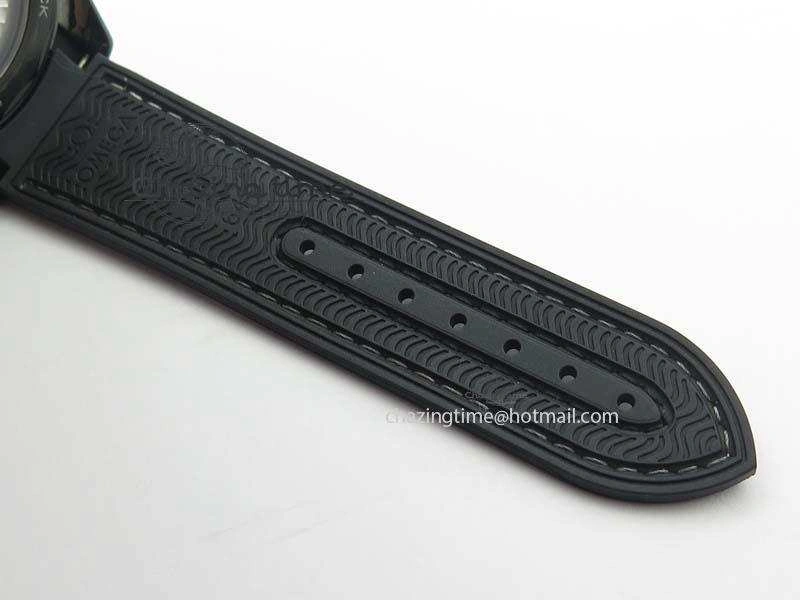 Planet Ocean 45mm Real Ceramic BP-Maker Best Edition Black Dial On Nylon Rubber Strap A8906