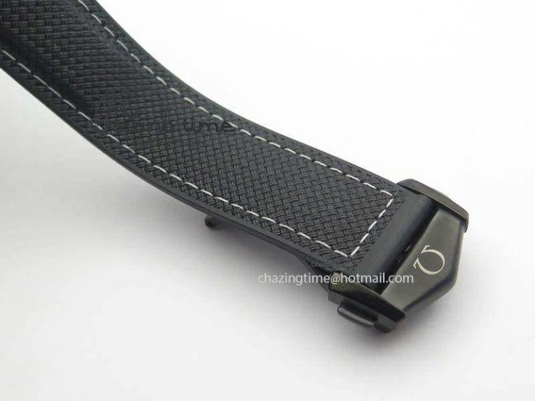 Planet Ocean 45mm Real Ceramic BP-Maker Best Edition Black Dial On Nylon Rubber Strap A8906